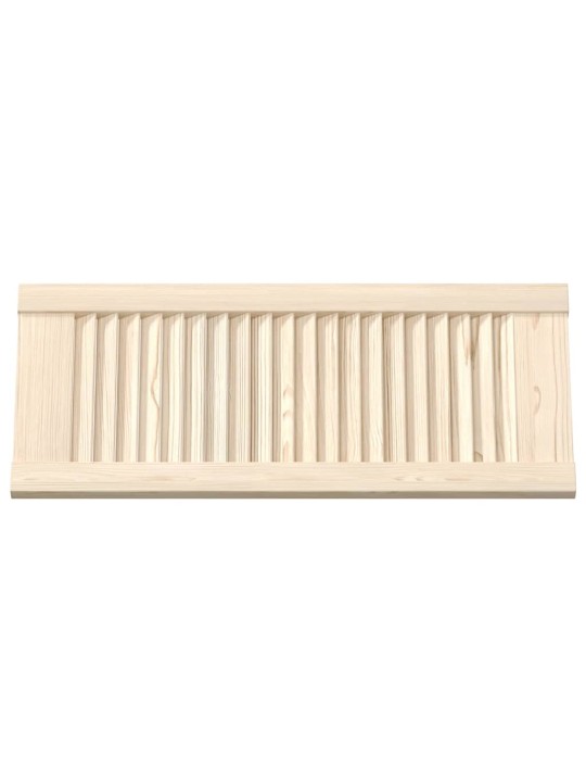 Kaappi ovi säleikkö design 69x29,5 cm massiivipuu mänty