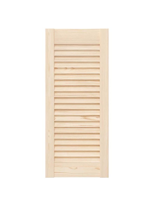 Kaapin ovet säleikkö design 2 kpl 69x29,5 cm massiivipuu mänty