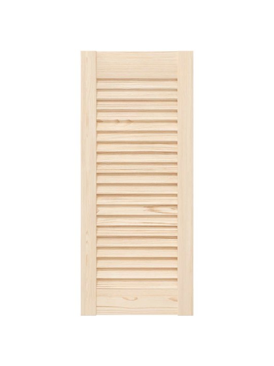 Kaapin ovet säleikkö design 4 kpl 69x29,5 cm massiivipuu mänty