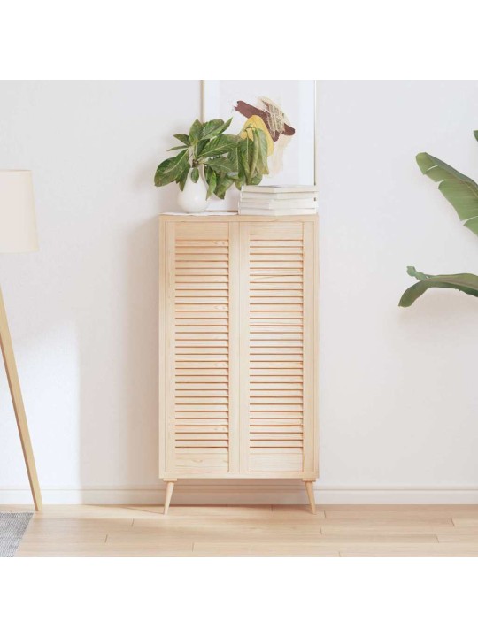 Kaapin ovet säleikkö design 2 kpl 99x29,5 cm massiivipuu mänty