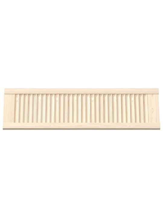 Kaapin ovet säleikkö design 4 kpl 99x29,5 cm massiivipuu mänty