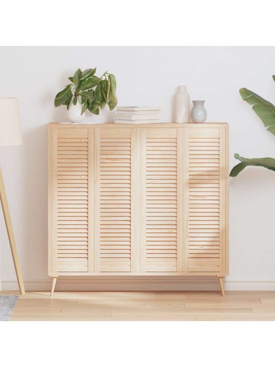 Kaapin ovet säleikkö design 4 kpl 99x29,5 cm massiivipuu mänty