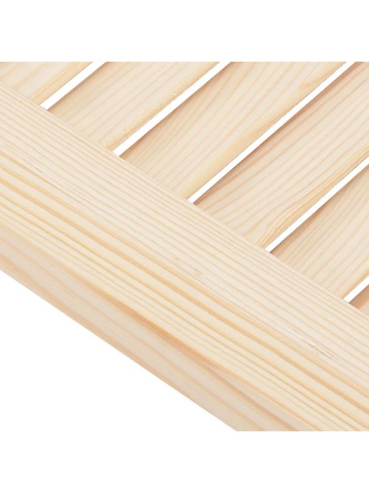 Kääntöovet säleikkö design 2-pari 80x100 cm massiivipuu mänty