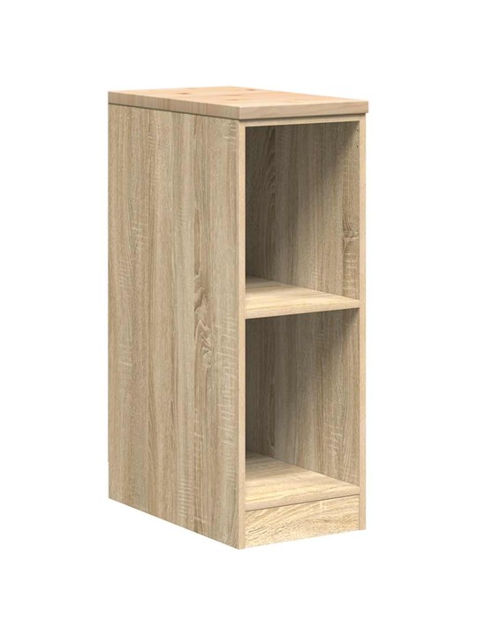 Autotallin säilytyskaappi sonoma tammi 30x51x85 cm täysi mänty