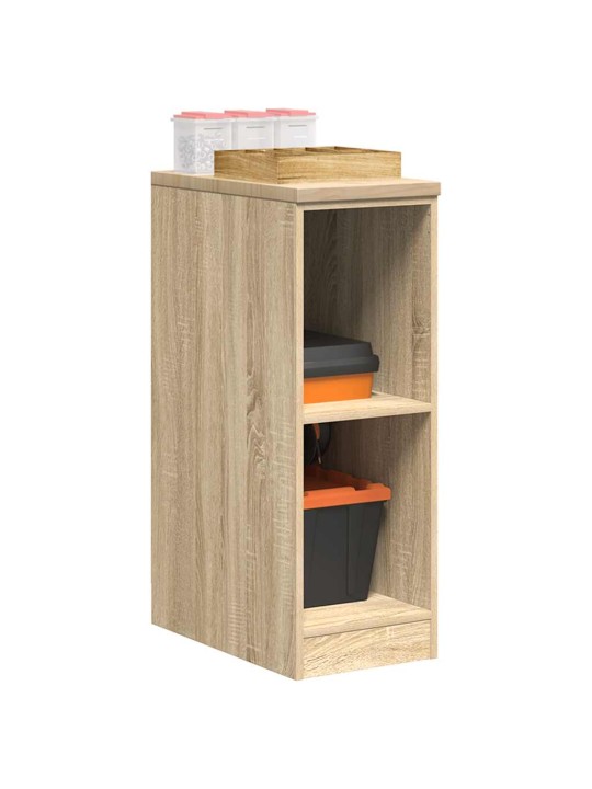 Autotallin säilytyskaappi sonoma tammi 30x51x85 cm täysi mänty