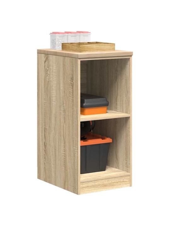 Autotallin säilytyskaappi sonoma tammi 40x51x85 cm täysi mänty