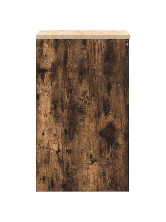 Autotallin säilytyskaappi 40x51x85 cm täysi mänty
