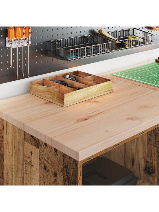 Autotallin säilytyskaappi vanha puu 60x51x85 cm täysi mänty