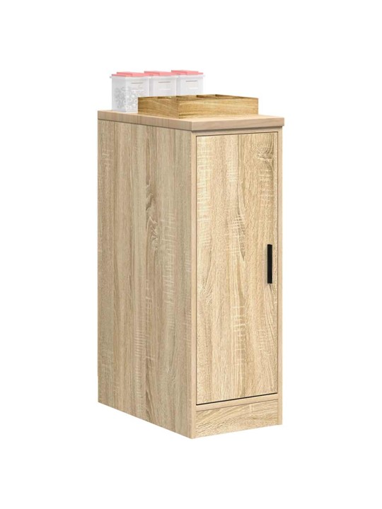 Autotallin säilytyskaappi sonoma tammi 30x51x85 cm täysi mänty