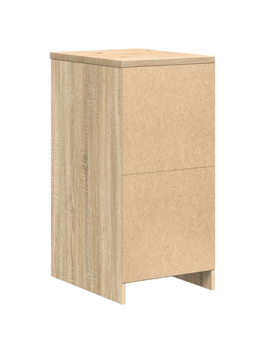 Autotallin säilytyskaappi sonoma tammi 40x51x85 cm täysi mänty