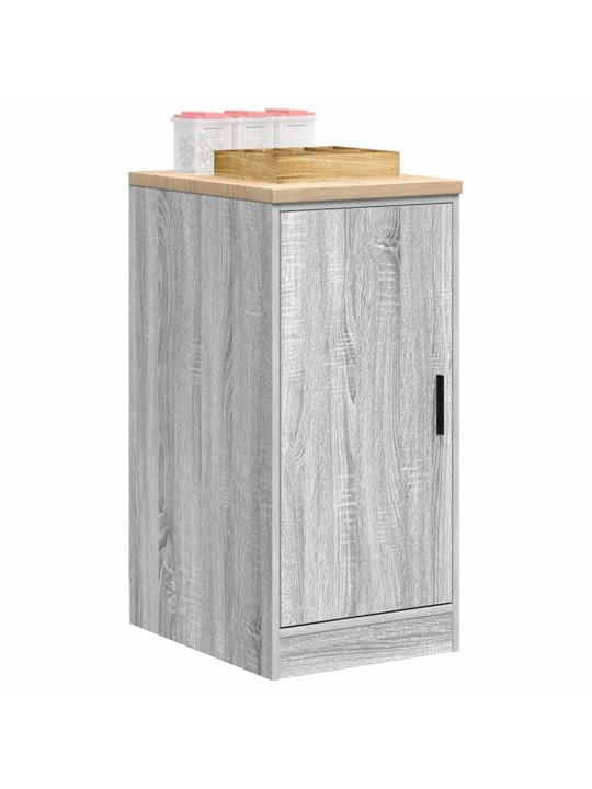 Autotallin säilytyskaappi harmaa sonoma 40x51x85 cm täysi mänty
