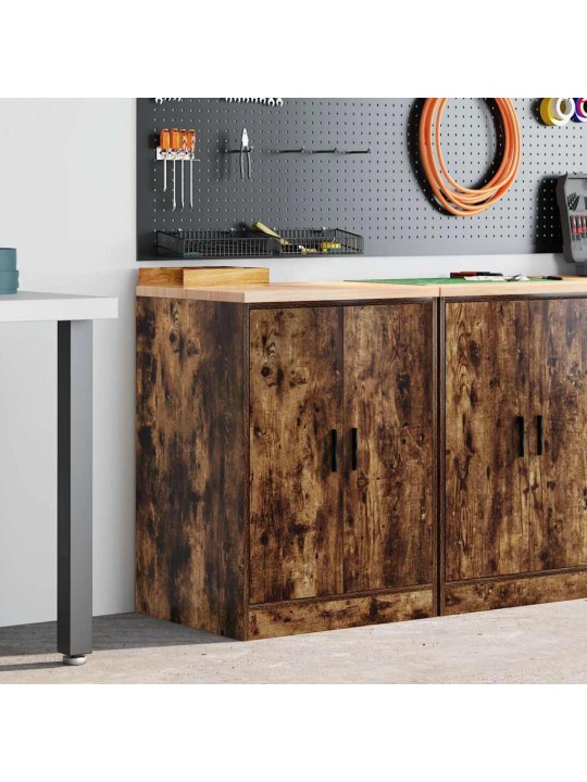 Autotallin säilytyskaappi 60x51x85 cm täysi mänty