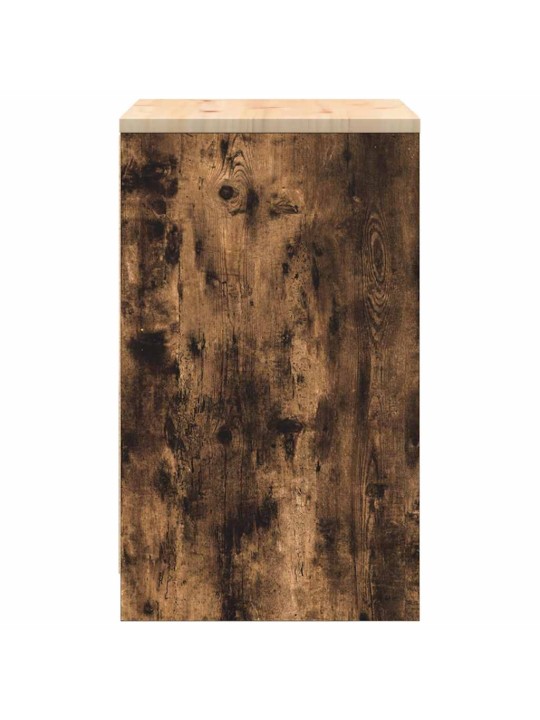 Autotallin säilytyskaappi 60x51x85 cm täysi mänty