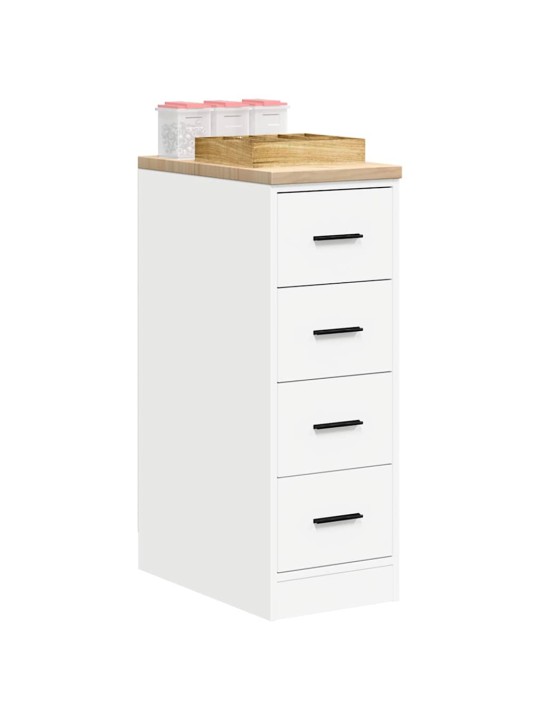 Autotallin säilytyskaappi valkoinen 30x51x85 cm täysi mänty