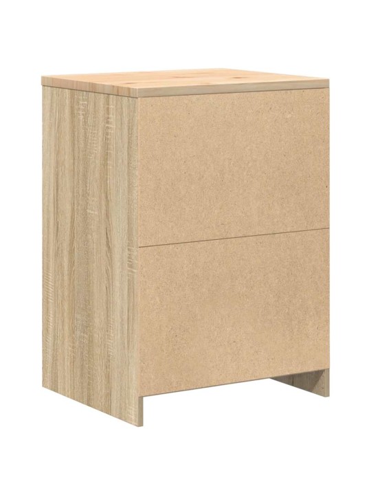 Autotallin säilytyskaappi sonoma tammi 60x51x85 cm täysi mänty