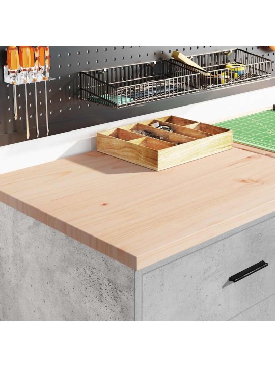 Autotallin säilytyskaappi betoni harmaa 60x51x85 cm täysi mänty