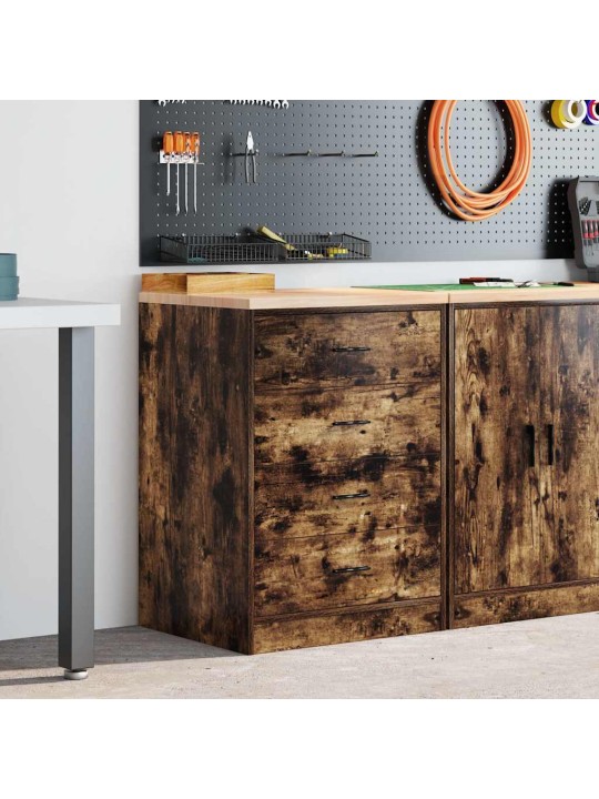 Autotallin säilytyskaappi 60x51x85 cm täysi mänty