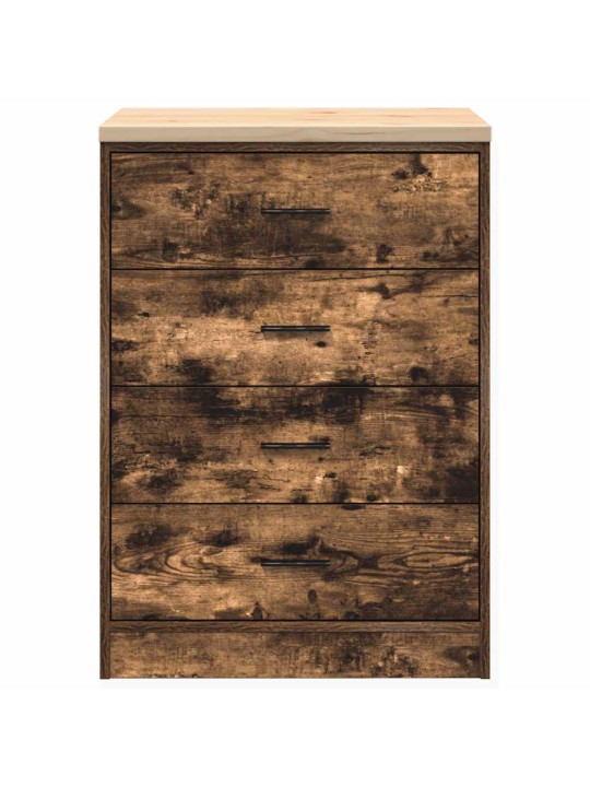 Autotallin säilytyskaappi 60x51x85 cm täysi mänty