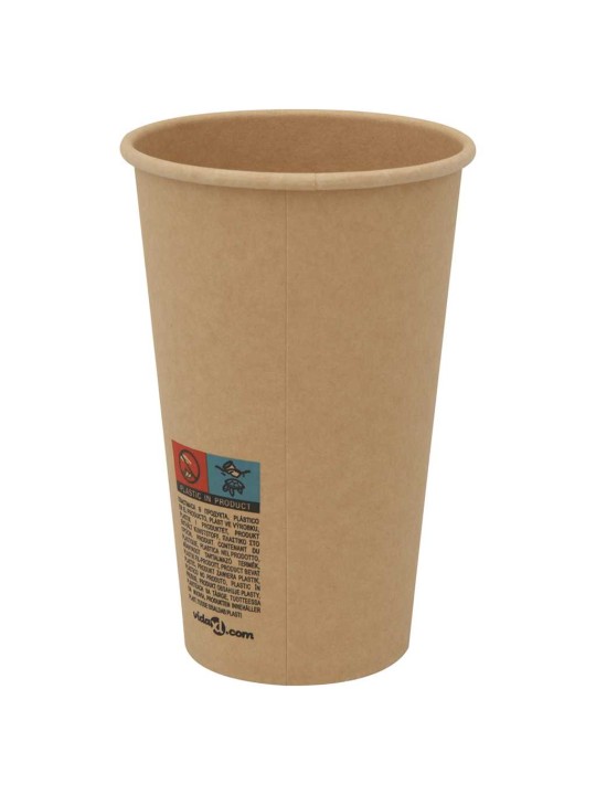 Paperiset kahvikupit kansilla 1000 kpl 16oz 400ml