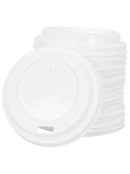 Paperiset kahvikupit kansilla 1000 kpl 4oz 100ml