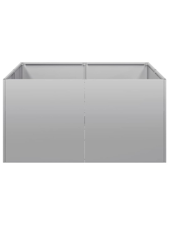 Kukkalaatikko 80x80x40 cm galvanoitu teräs