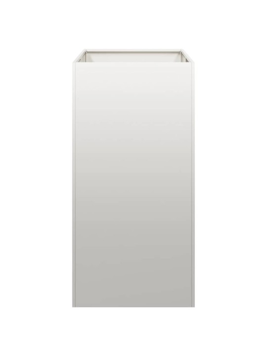 Kukkalaatikko 40x80x80 cm ruostumaton teräs