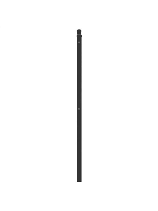 Sängynpääty savutammi 80 cm tekninen puu ja teräs