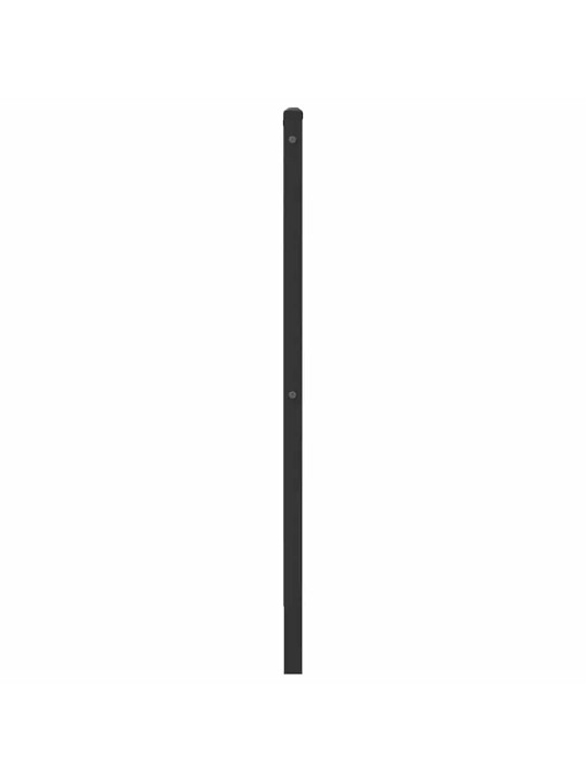 Sängynpääty sonoma-tammi 100 cm tekninen puu ja teräs