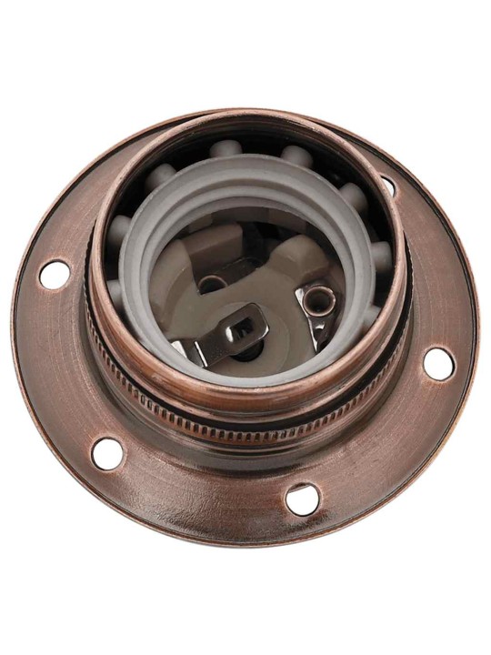Lampuntelineet 2 kpl red bronze e27
