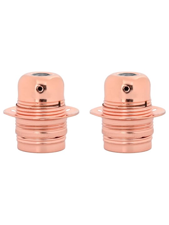 Lampuntelineet 2 kpl rose gold e27