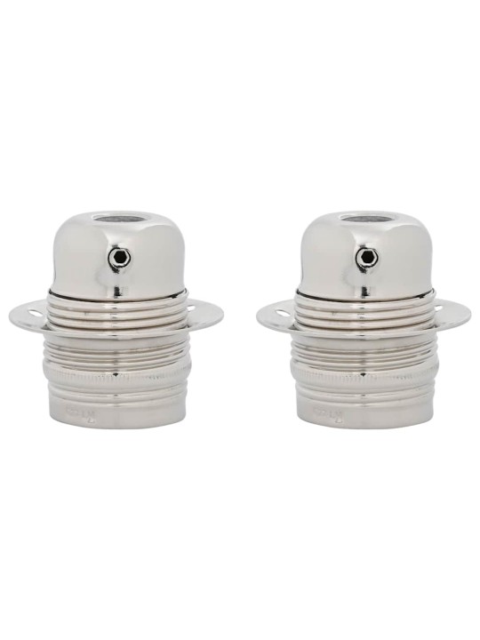 Lampuntelineet 2 kpl satin nickel e27