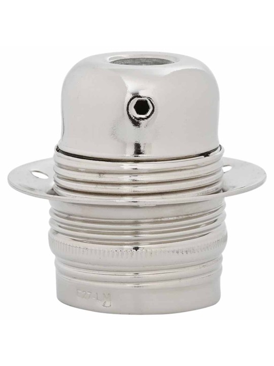 Lampuntelineet 2 kpl satin nickel e27