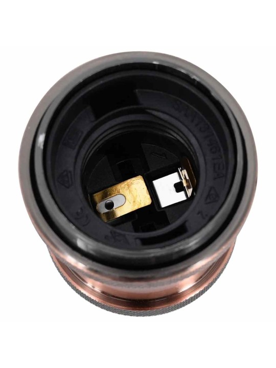 Lampuntelineet 2 kpl red bronze e27