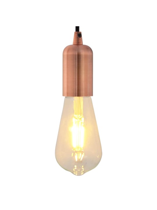 Lampuntelineet 2 kpl red bronze e27