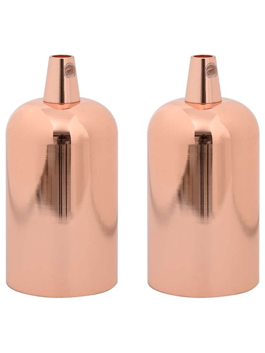 Lampuntelineet 2 kpl rose gold e27