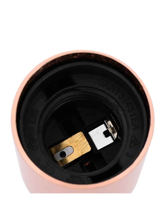 Lampuntelineet 2 kpl rose gold e27