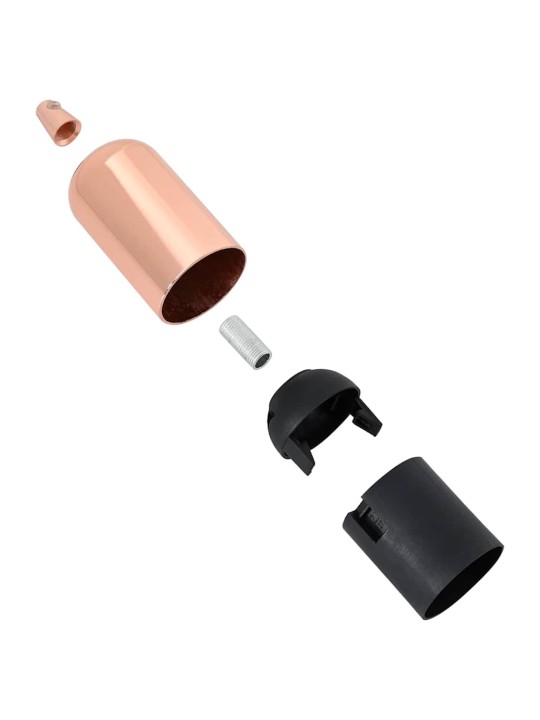 Lampuntelineet 2 kpl rose gold e27