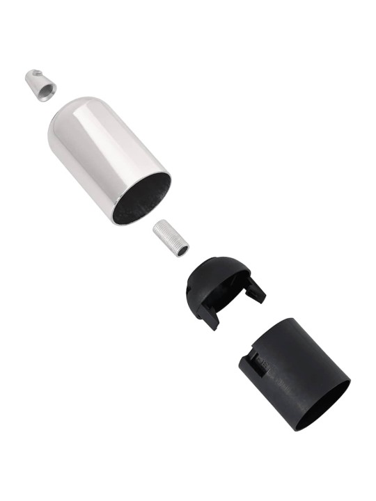Lampuntelineet 2 kpl satin nickel e27