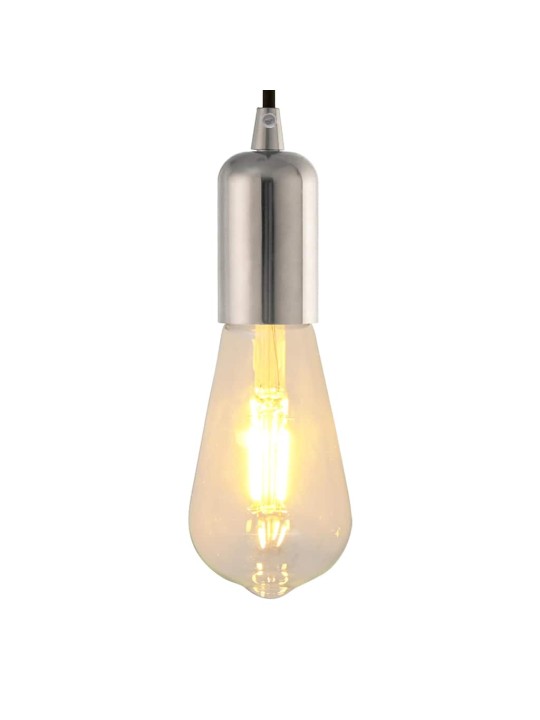Lampuntelineet 2 kpl satin nickel e27