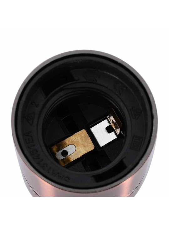 Lampuntelineet 2 kpl red bronze e27