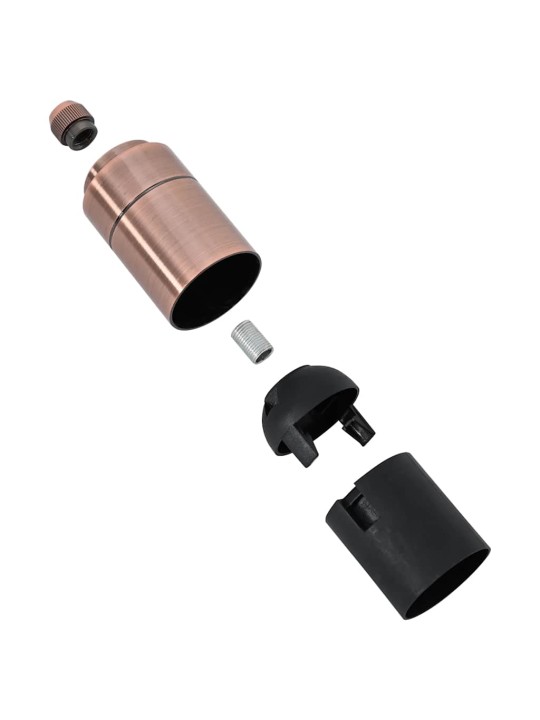 Lampuntelineet 2 kpl red bronze e27