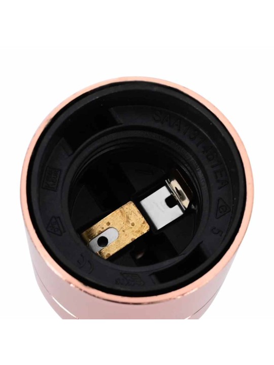 Lampuntelineet 2 kpl rose gold e27