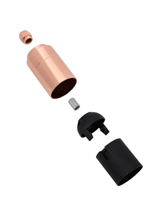 Lampuntelineet 2 kpl rose gold e27