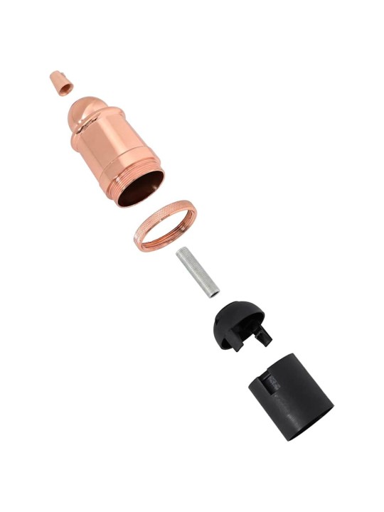 Lampuntelineet 2 kpl rose gold e27