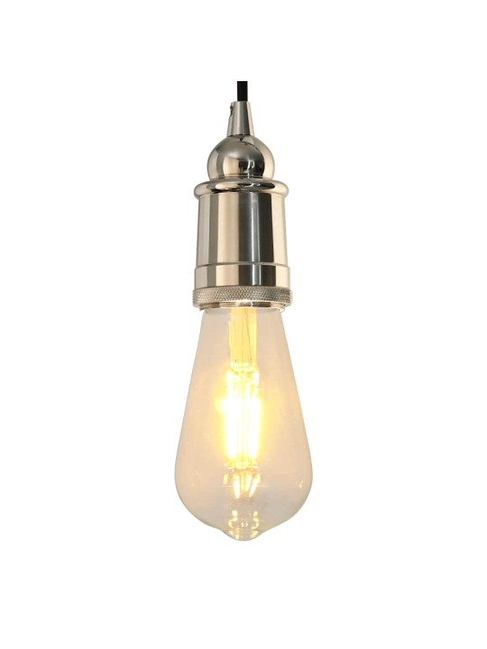 Lampuntelineet 2 kpl satin nickel e27