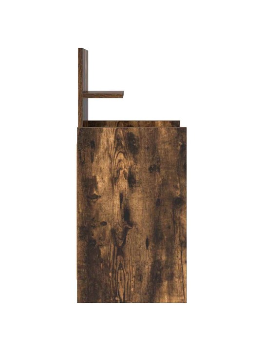 Yöpöytäkaapit 2 laatikkoa 2 kpl savutammi 38x34x80 cm