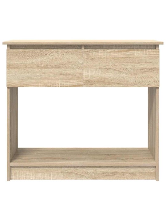 Konsolipöytä laatikoilla sonoma-tammi 85,5x38,5x74,5 cm