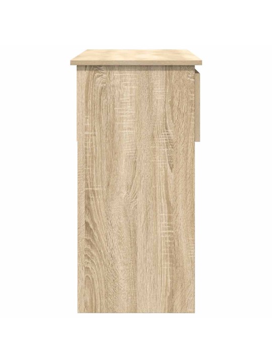 Konsolipöytä laatikoilla sonoma-tammi 85,5x38,5x74,5 cm