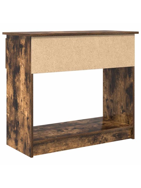 Konsolipöytä laatikoilla savustammi 85,5x38,5x74,5 cm