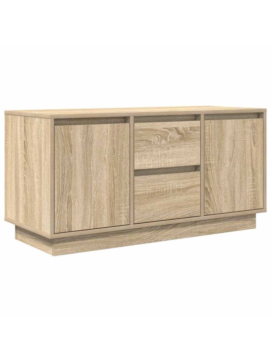 Tv-taso led-valoilla sonoma-tammi 100x41x50 cm